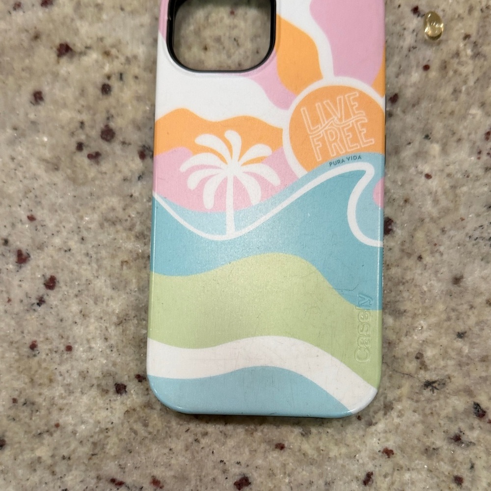 Colorful Wave Phone Case by Casely